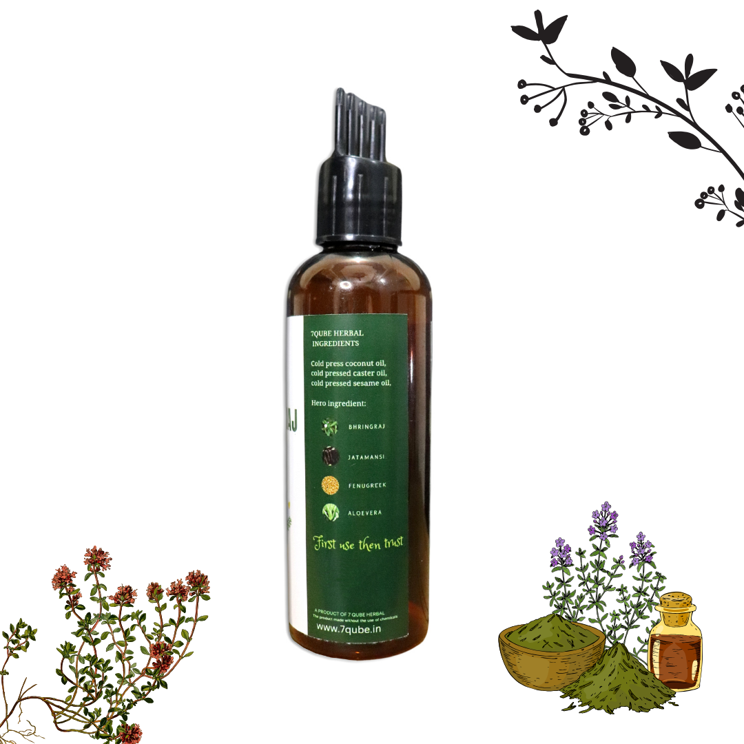 Mahabhringhraj Handmade Hair Oil - 100ML Mahabhringhraj Handmade Hair Oil - 100ML