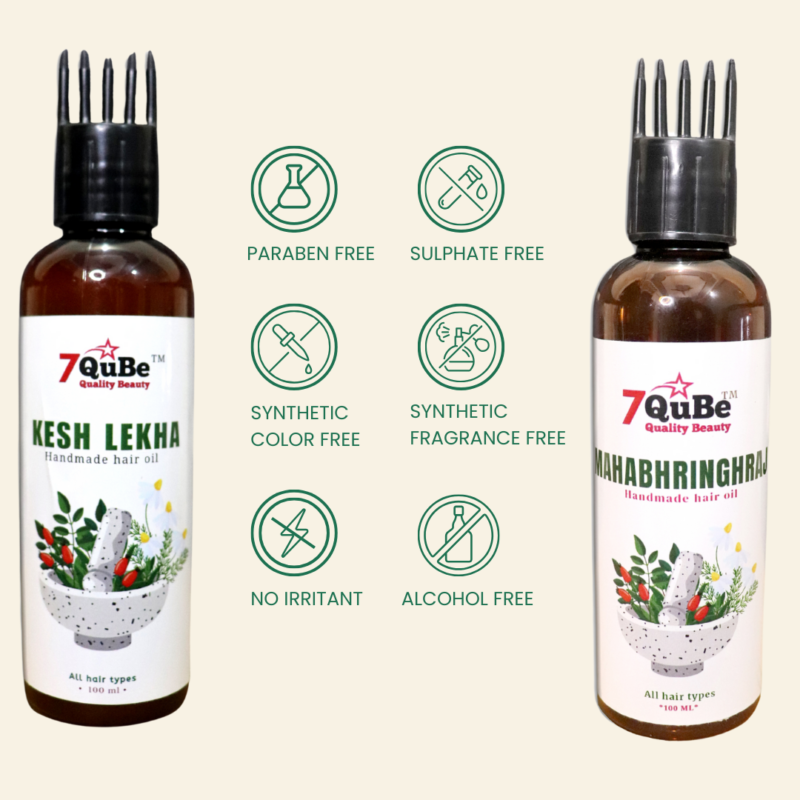 Kesh Lekha & Mahabhringraj Oil Pack