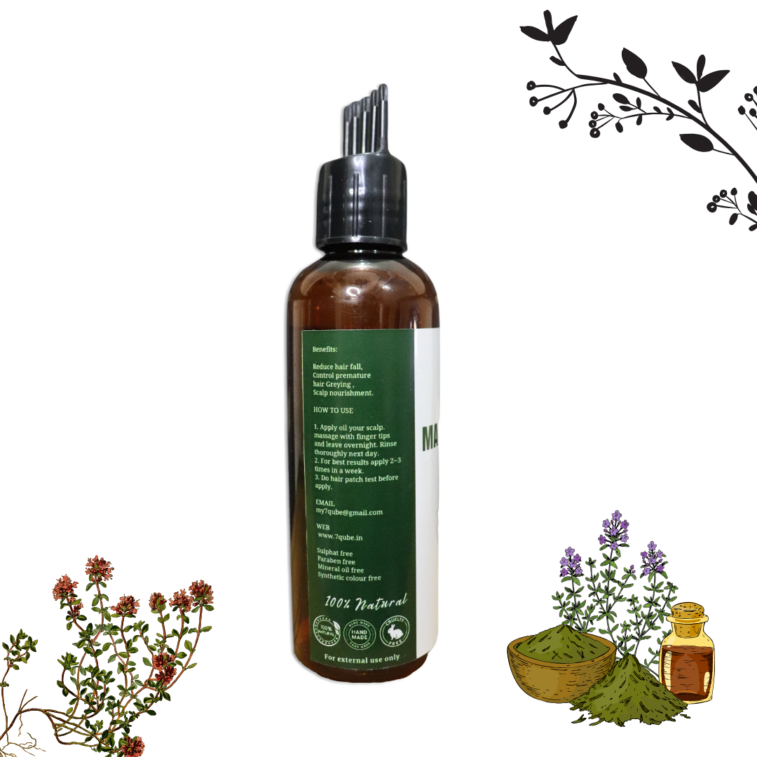 Mahabhringhraj Handmade Hair Oil - 100ML Mahabhringhraj Handmade Hair Oil - 100ML